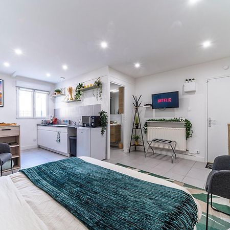 Appartement Le Cosy - Free Parking - Proche Gares Lille - Netflix - Wifi à Mons-en-Baroeul Extérieur photo