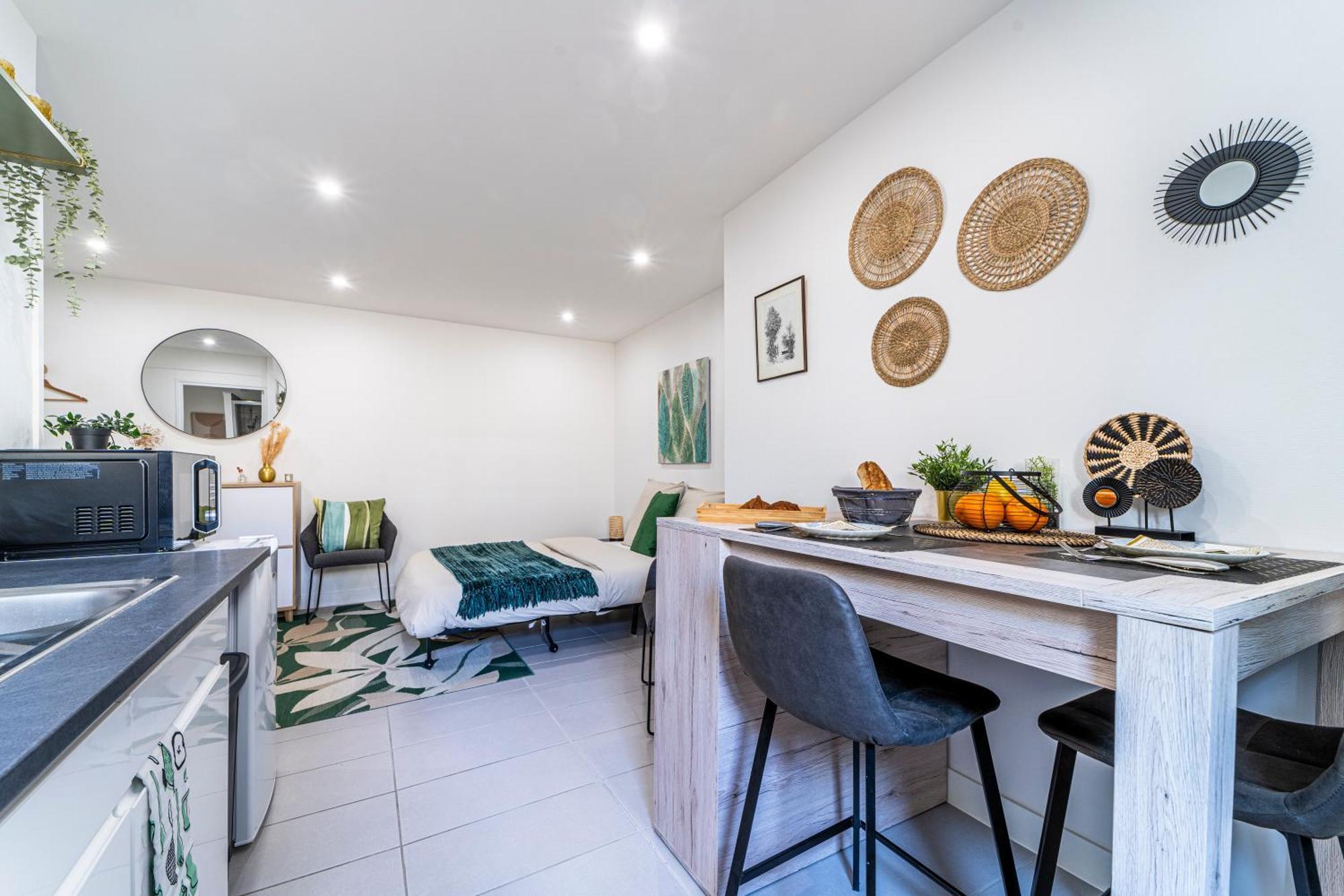 Appartement Le Cosy - Free Parking - Proche Gares Lille - Netflix - Wifi à Mons-en-Baroeul Extérieur photo