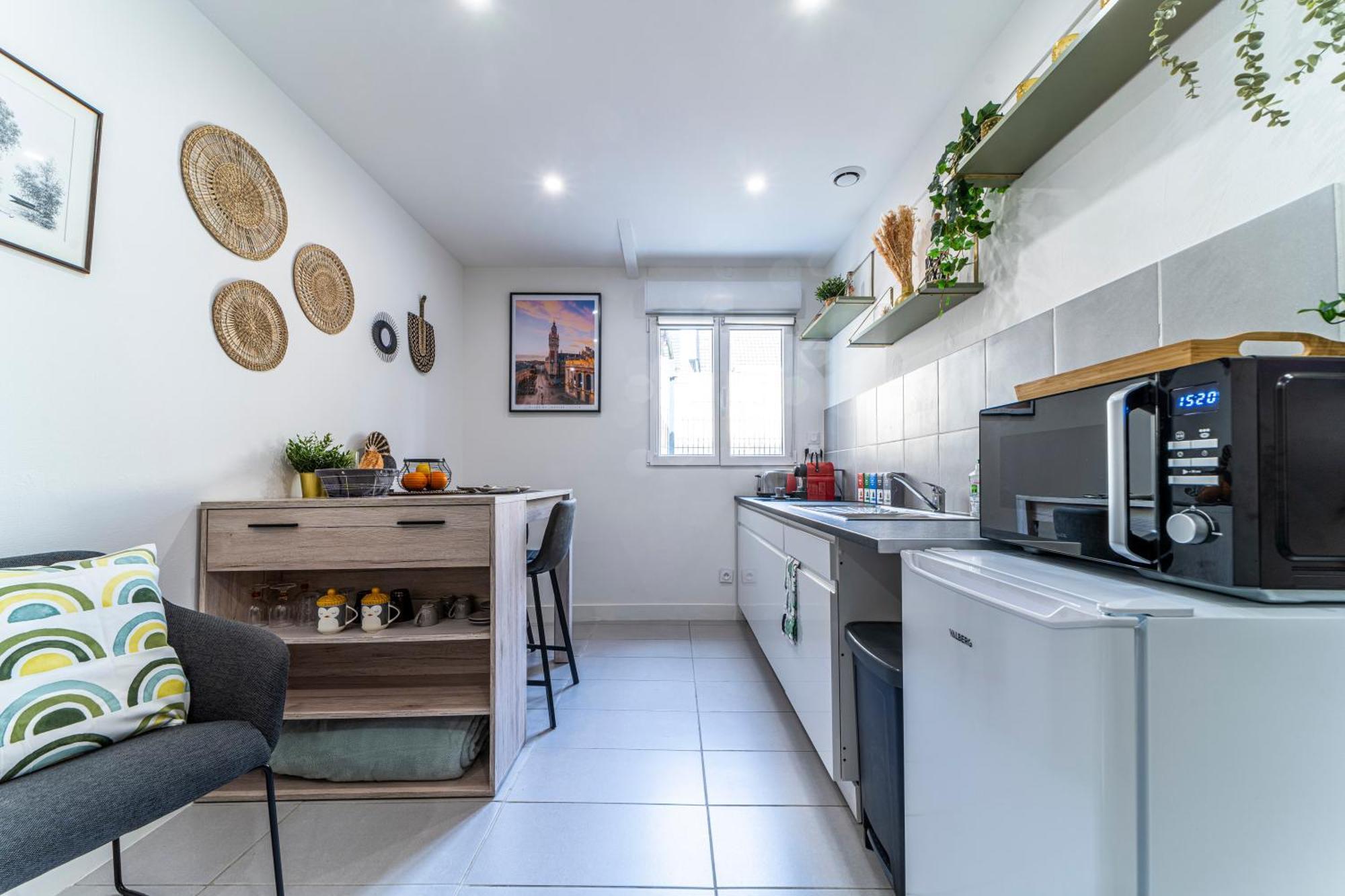 Appartement Le Cosy - Free Parking - Proche Gares Lille - Netflix - Wifi à Mons-en-Baroeul Extérieur photo